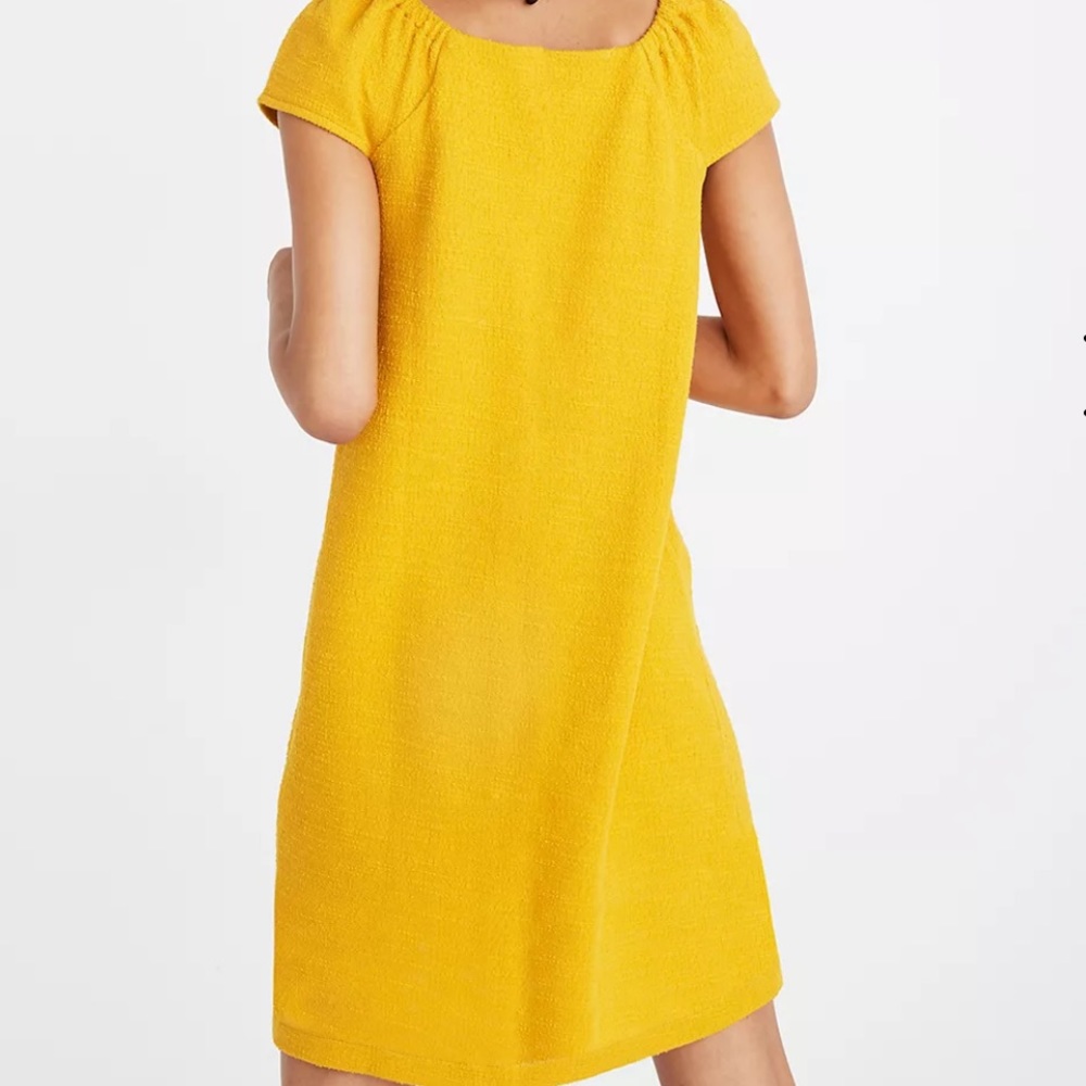 Madewell Texture & Thread Cap-Sleeve Dress - Picture 5 of 5